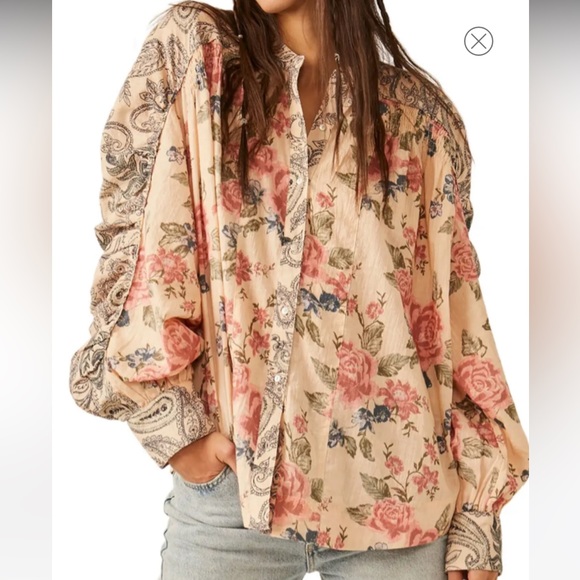 Free People Maraya printed top - Picture 4 of 8
